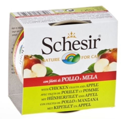 Schesir Fruit - Chicken with Apple 75g.