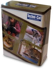 Free Storage Tin with every 2kg pack of Techni-Cal Cat